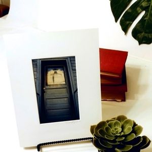 Original 3D Photo Artist Scott Matyjaszek Signed 1995 Alice's Door